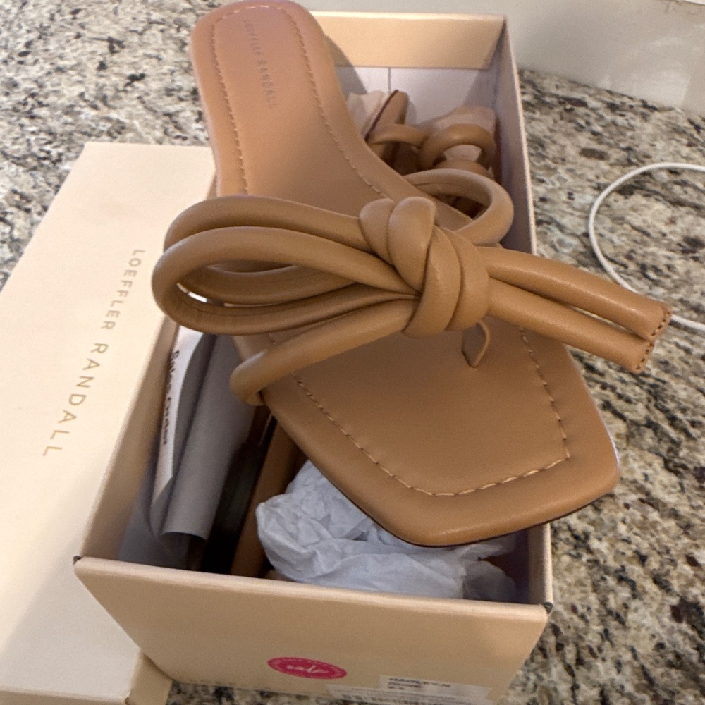 Loeffler Randall bow sandals